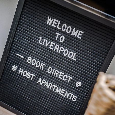 Host Apartments - Contemporary 3 Bed Apt With Balcony - Perfect For Long Stays Liverpool Exterior photo