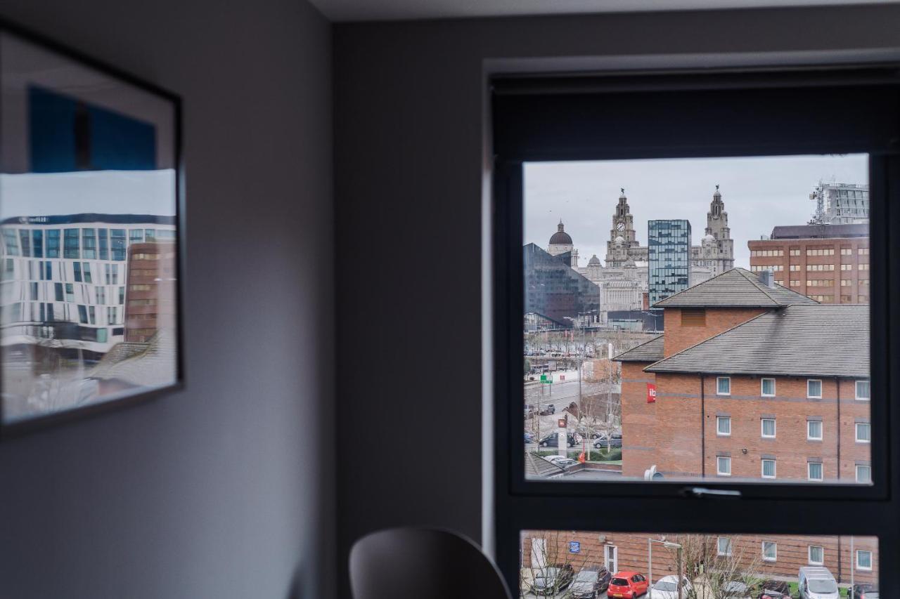 Host Apartments - Contemporary 3 Bed Apt With Balcony - Perfect For Long Stays Liverpool Exterior photo